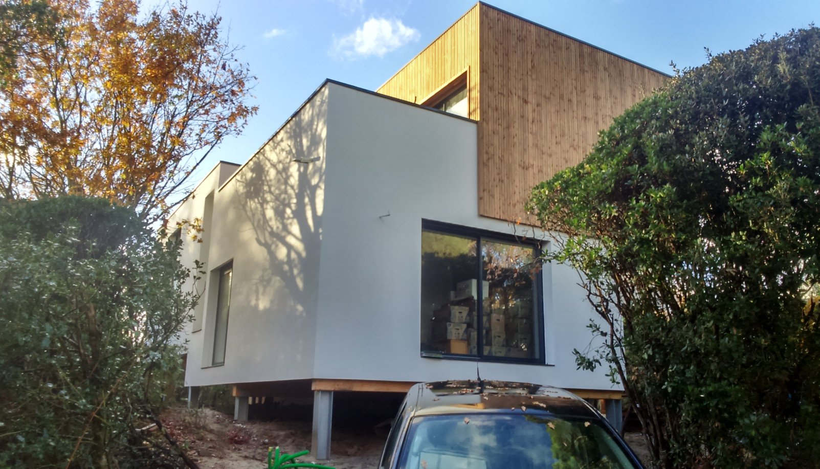 villa contemporaine - Gustave Mambo Architecte
