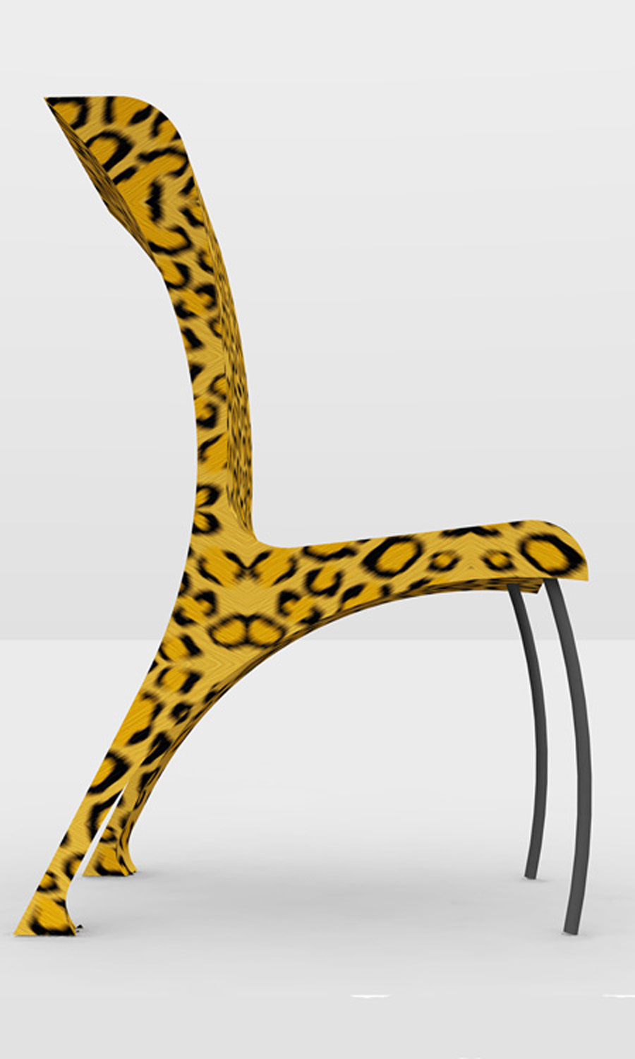 Prototype de la chaise Guépard designée par G Mamabo