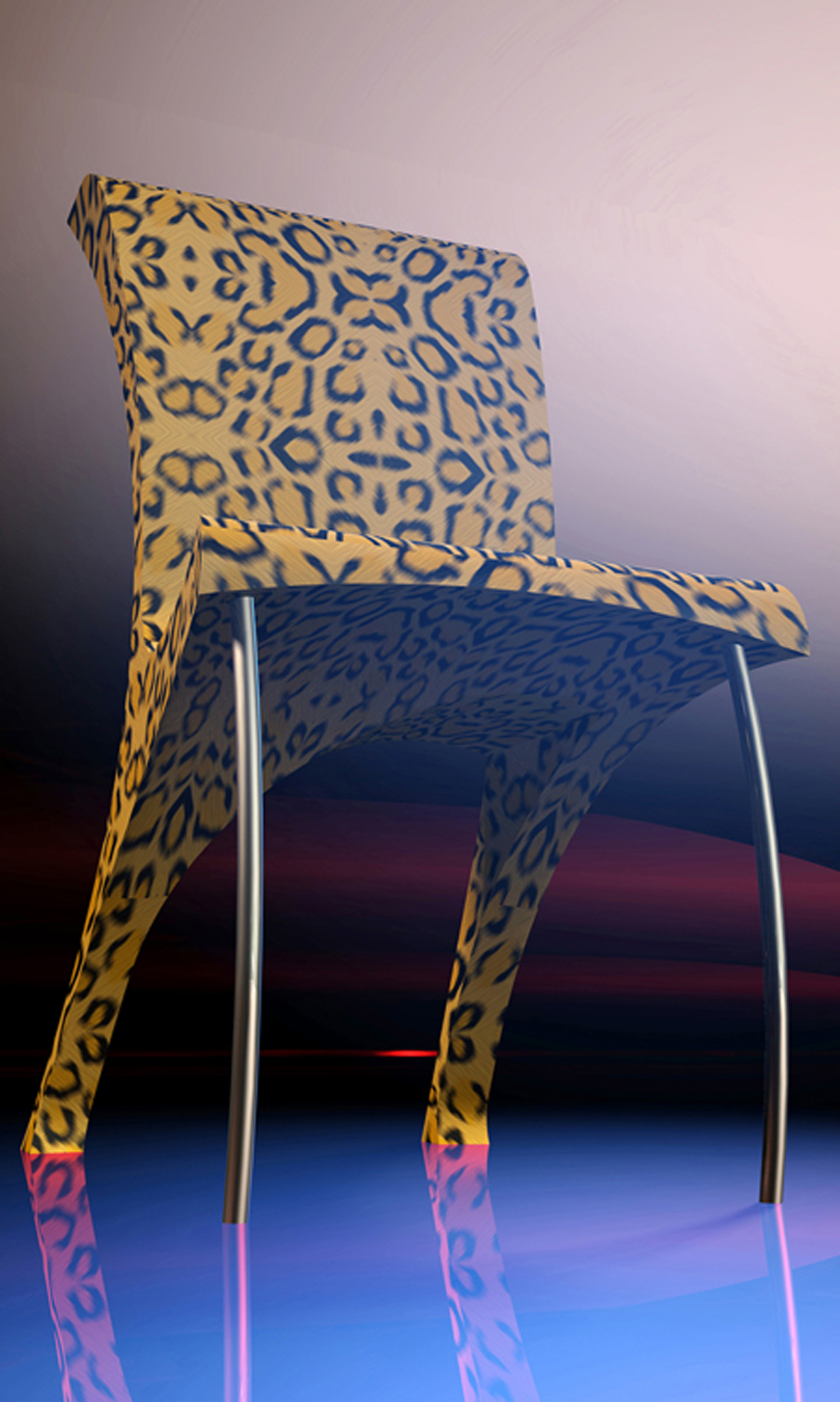 Prototype de la chaise Guépard designée par G Mamabo