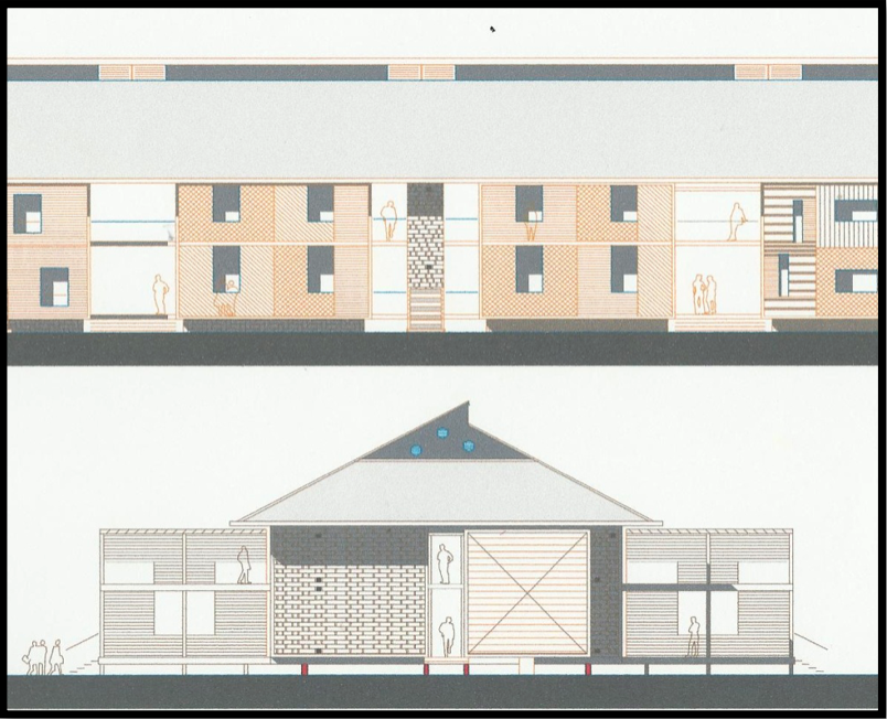 Croquis étude de facades